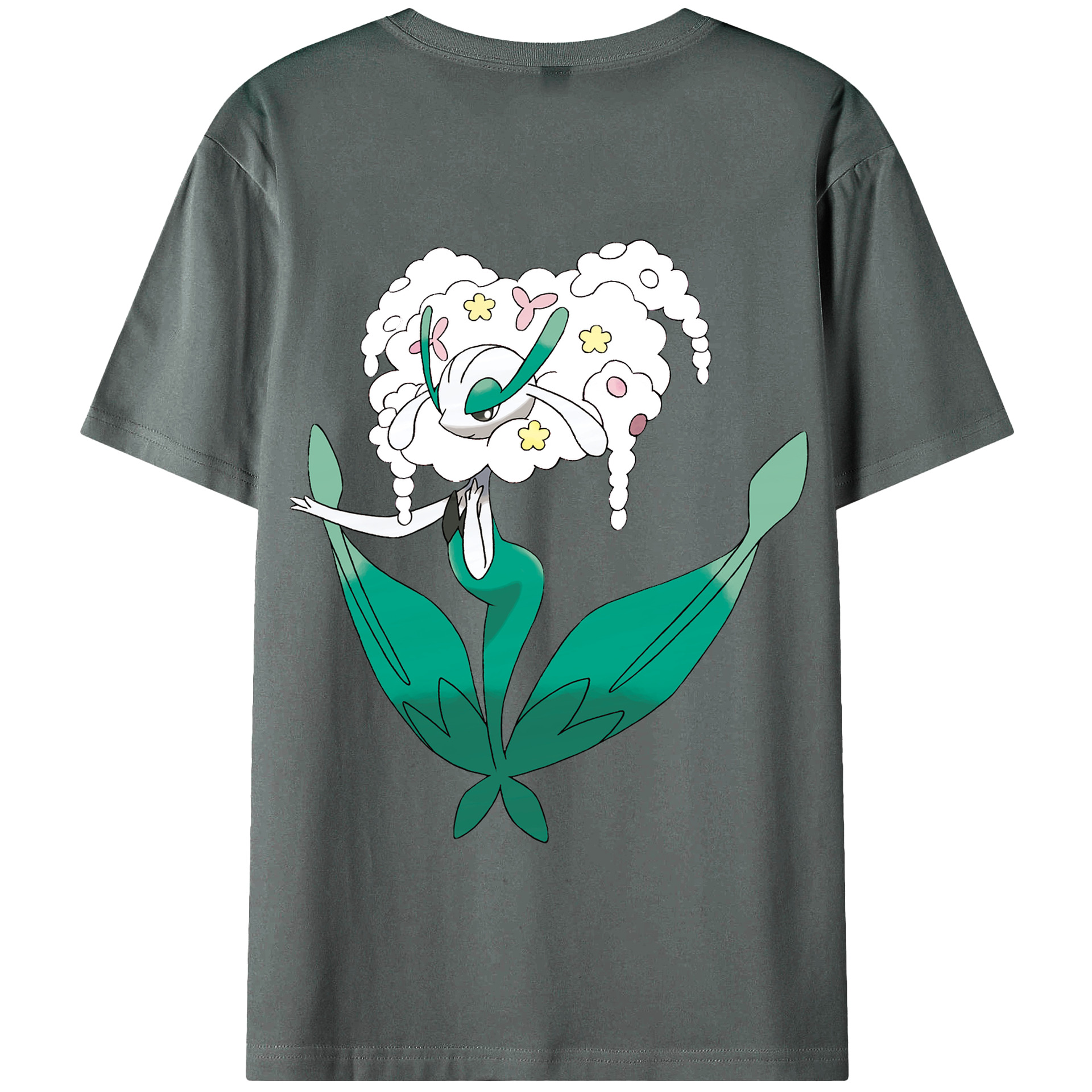 （画像用） ポケットモンスター Pokémon 綿100％半袖Tシャツ（背面プリント）